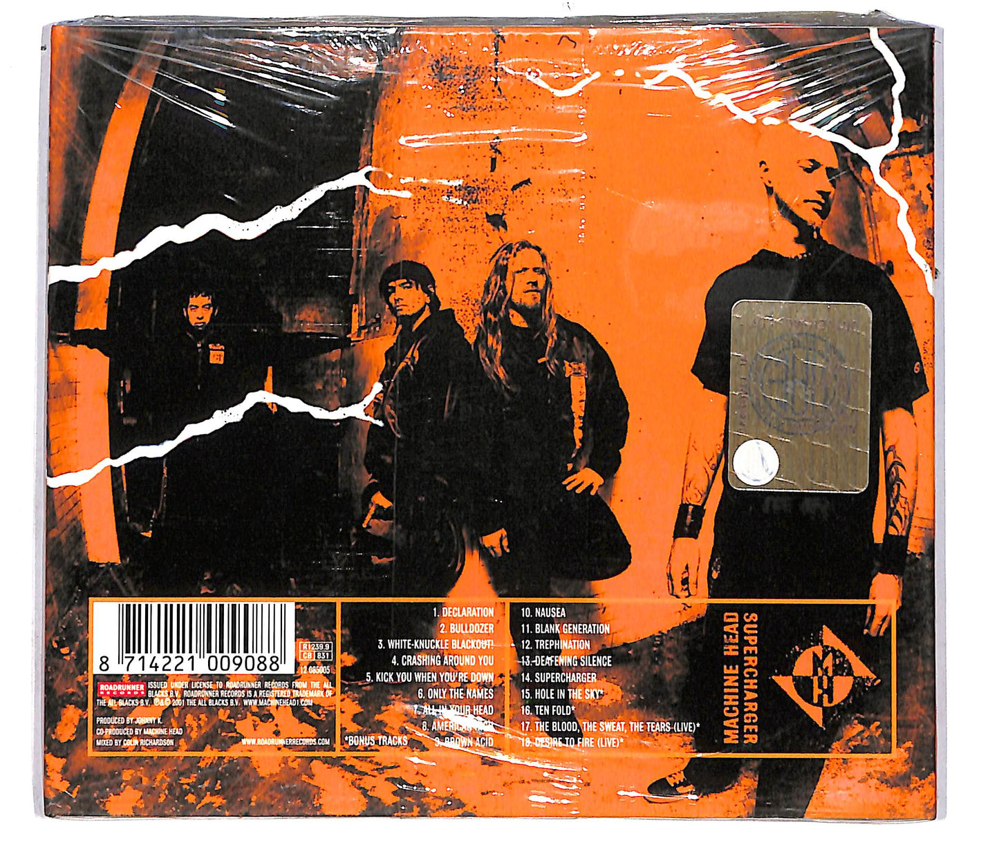 EBOND Machine Head - Supercharger DIGIPACK CD CD109645