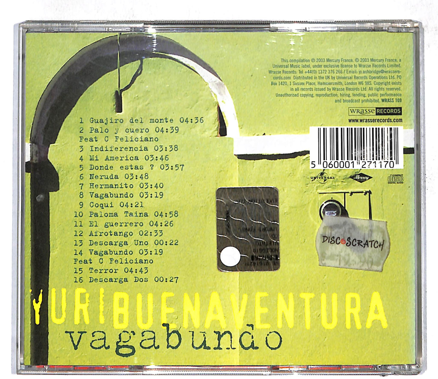 EBOND Yuri Buenaventura - Vagabundo CD CD109801