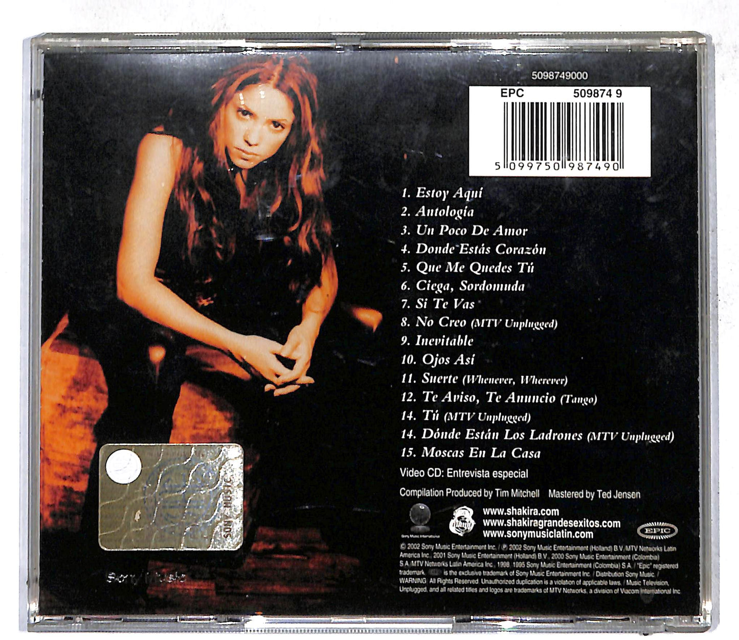 EBOND Shakira - Grandes Exitos CD CD109804