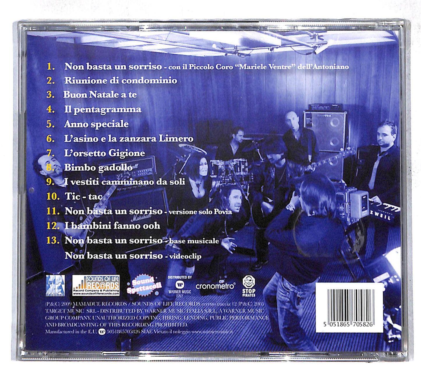 EBOND Povia - Non Basta Un Sorriso CD CD109842