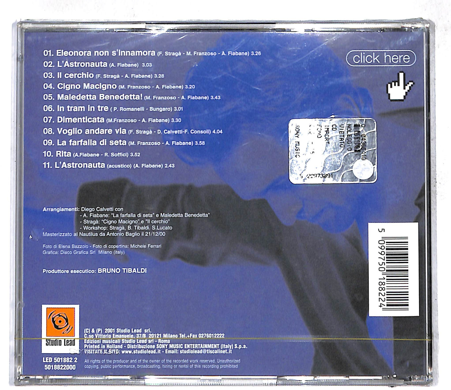 EBOND Federico Straga - Click Here CD CD109847