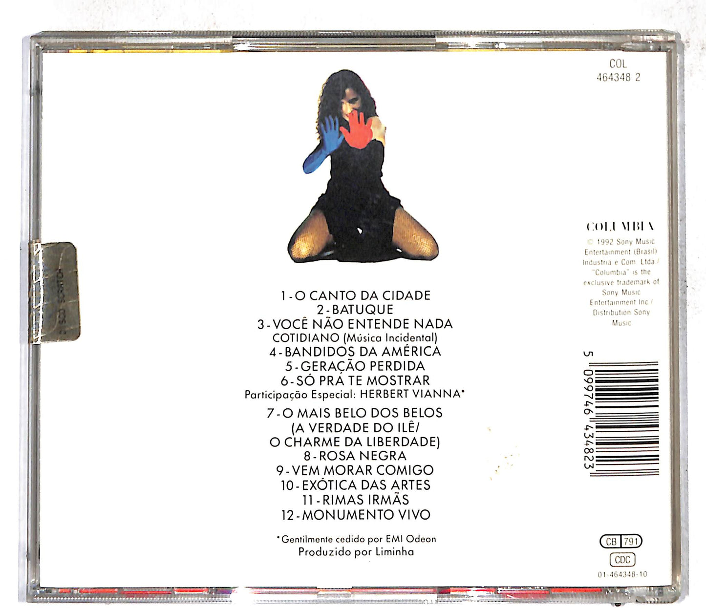 EBOND Daniela Mercury - O Canto Da Cidade CD CD109927