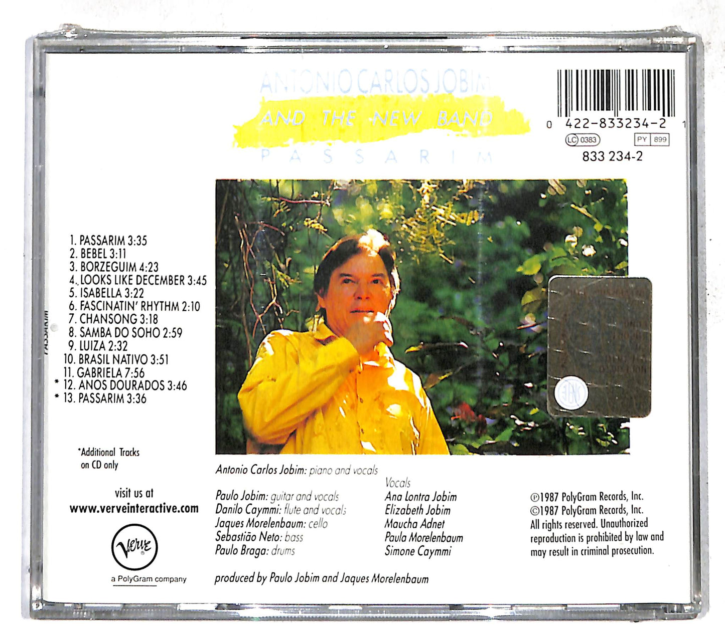 EBOND Antonio Carlos Jobim - Passarim CD CD109939