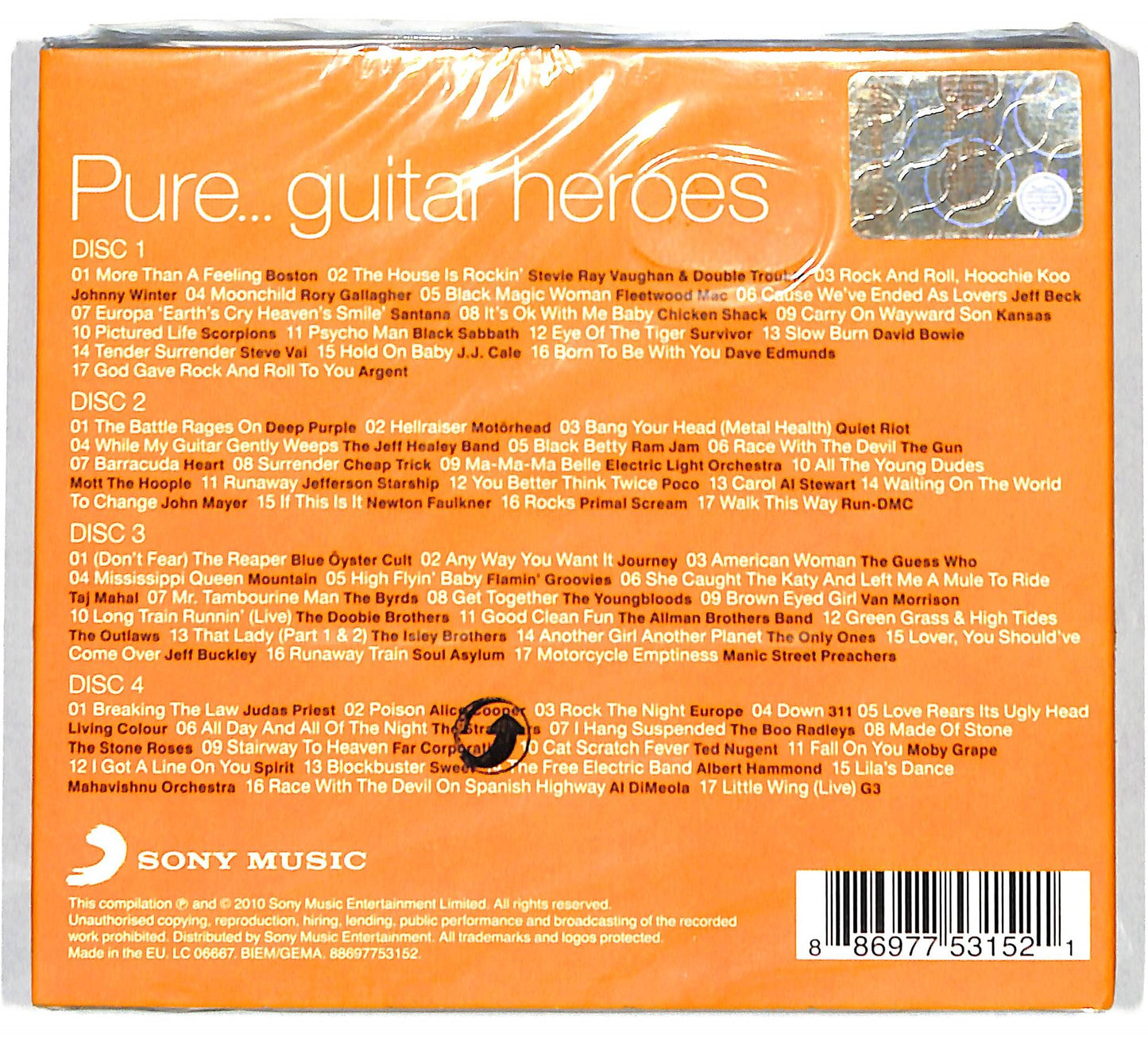 EBOND Various - Pure... Guitar Heroes CD CD110017