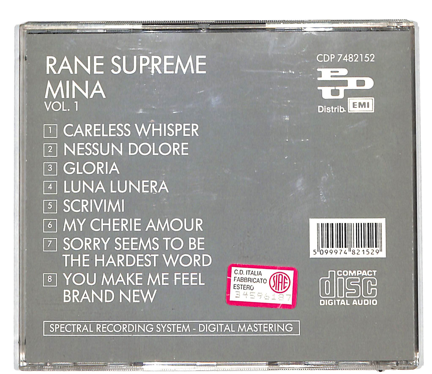 EBOND Mina - Rane Supreme Vol. 1 CD CD110035