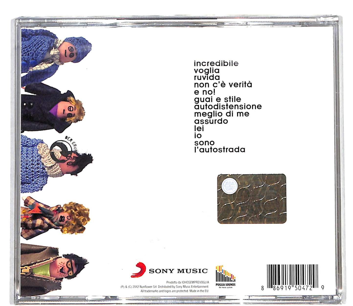 EBOND Io Ho Sempre Voglia - Iohosemprevoglia CD CD110042