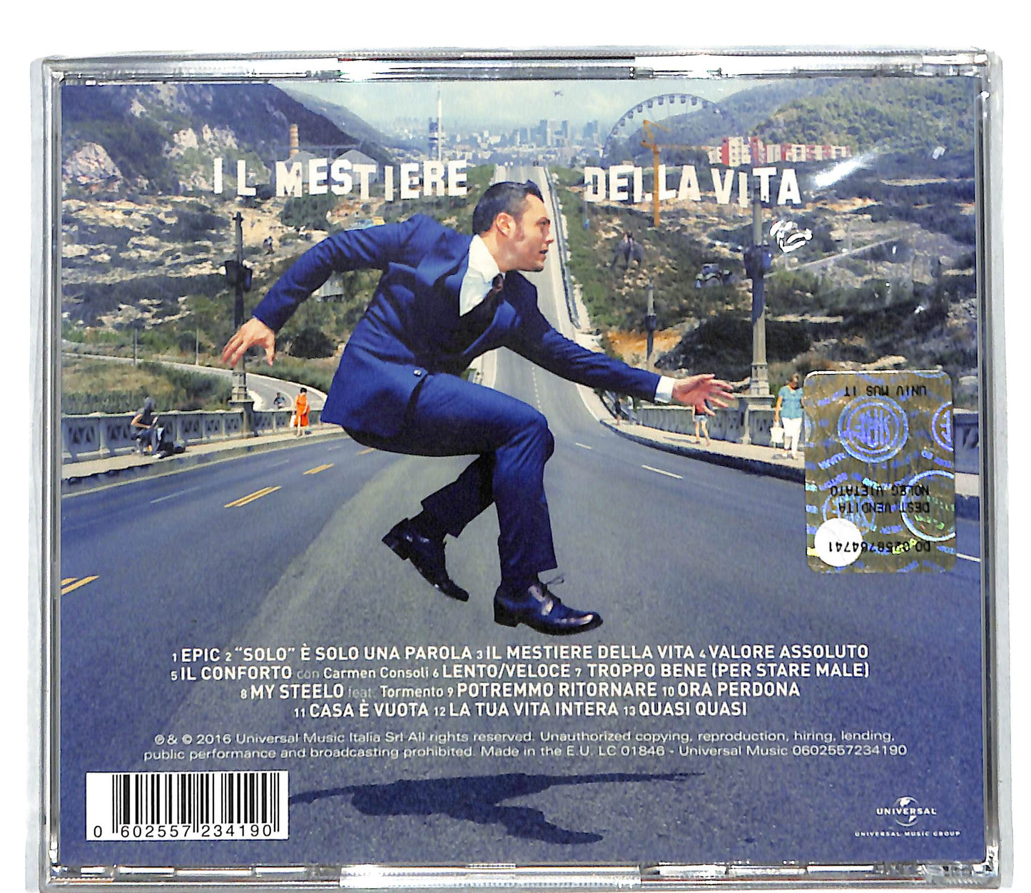 EBOND Tiziano Ferro - Il Mestiere Della Vita Urban Vs Acoustic CD CD110115