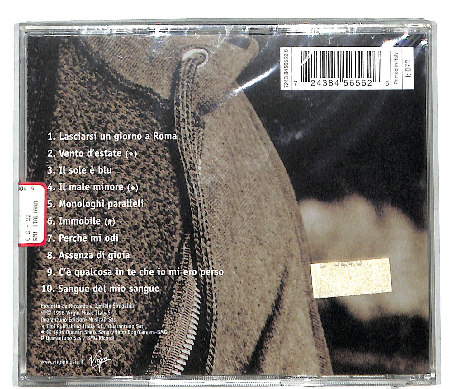 EBOND Niccolo Fabi - Niccolo Fabi CD CD110148