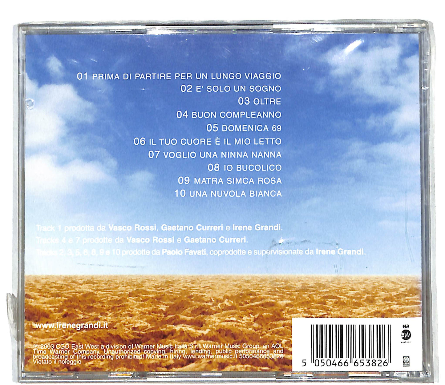 EBOND Irene Grandi - Prima Di Partire CD CD110218