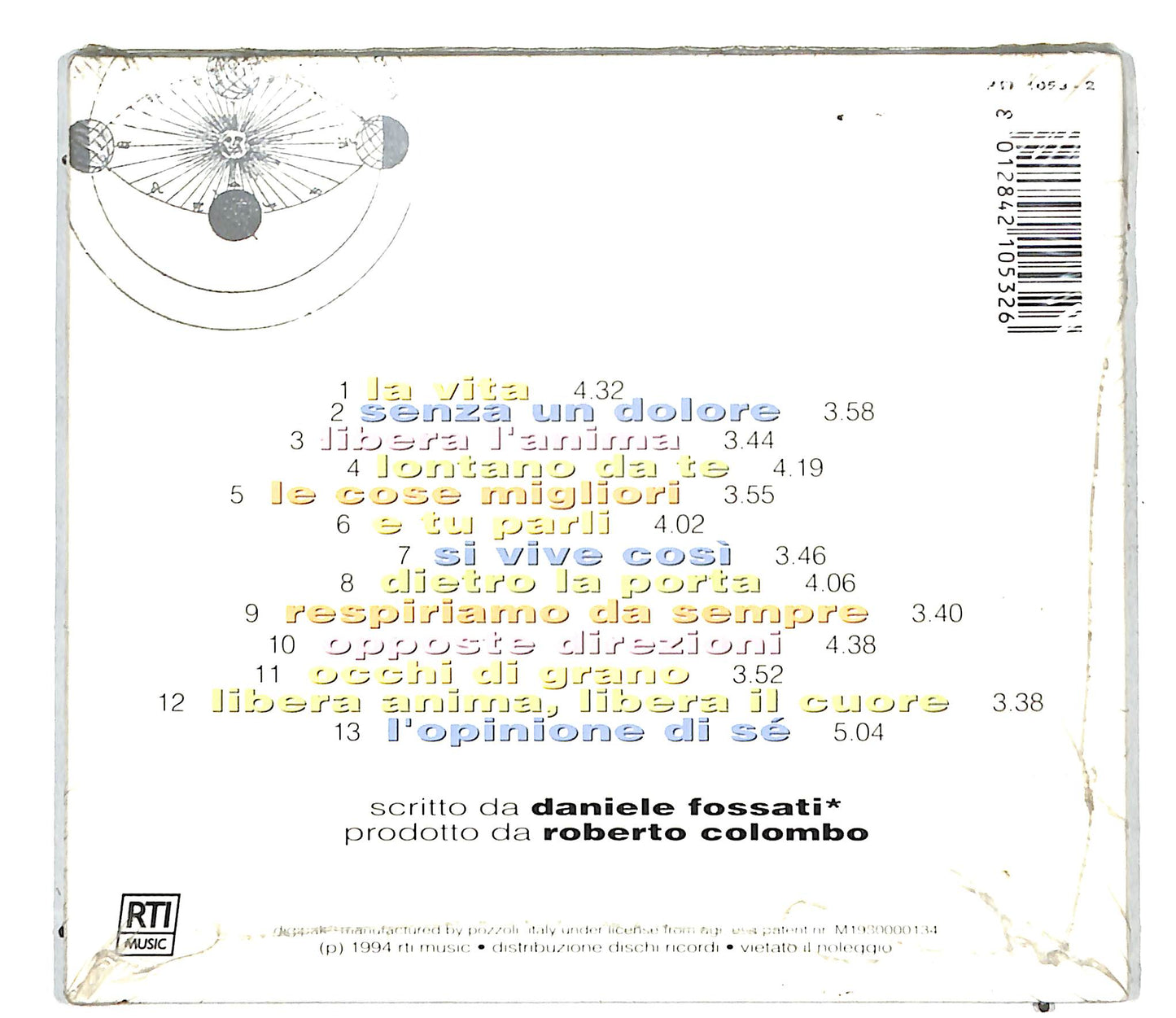 EBOND Daniele Fossati - Daniele Fossati DIGIPACK CD CD110229