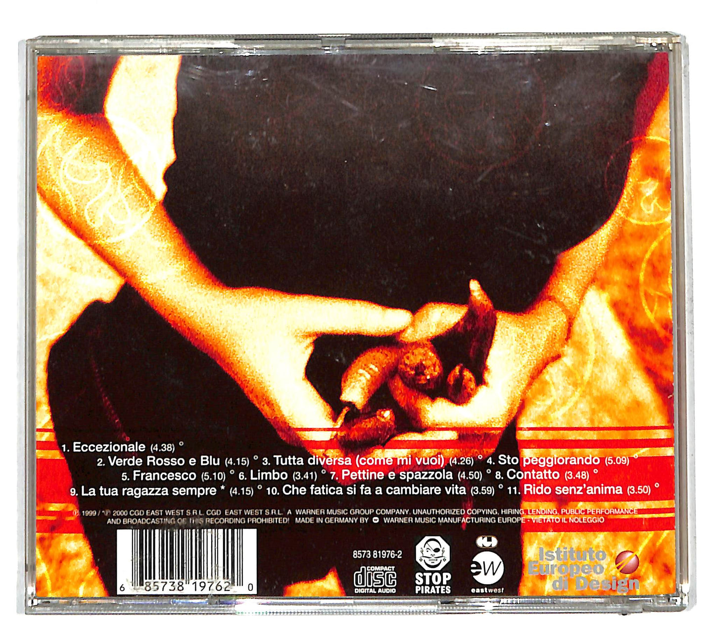EBOND Irene Grandi - Verde Rosso E Blu CD CD110233