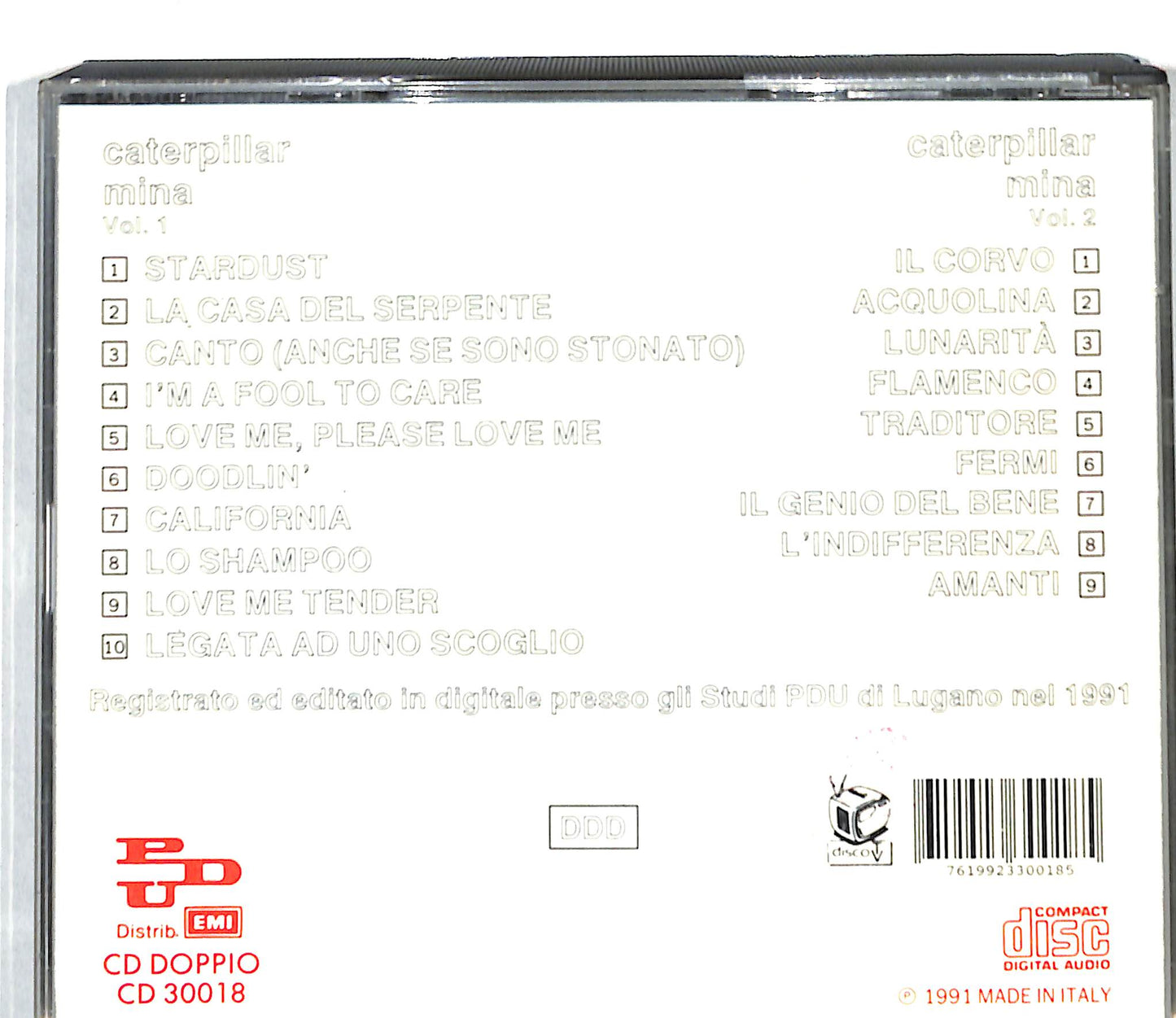 EBOND Mina - Caterpillar Vol. 1 - 2 CD CD110246