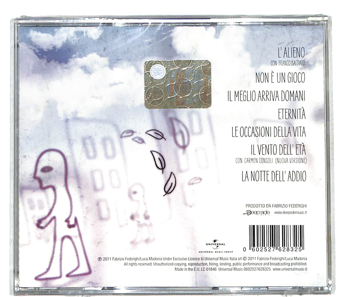 EBOND Luca Madonia - L'alieno CD CD110257