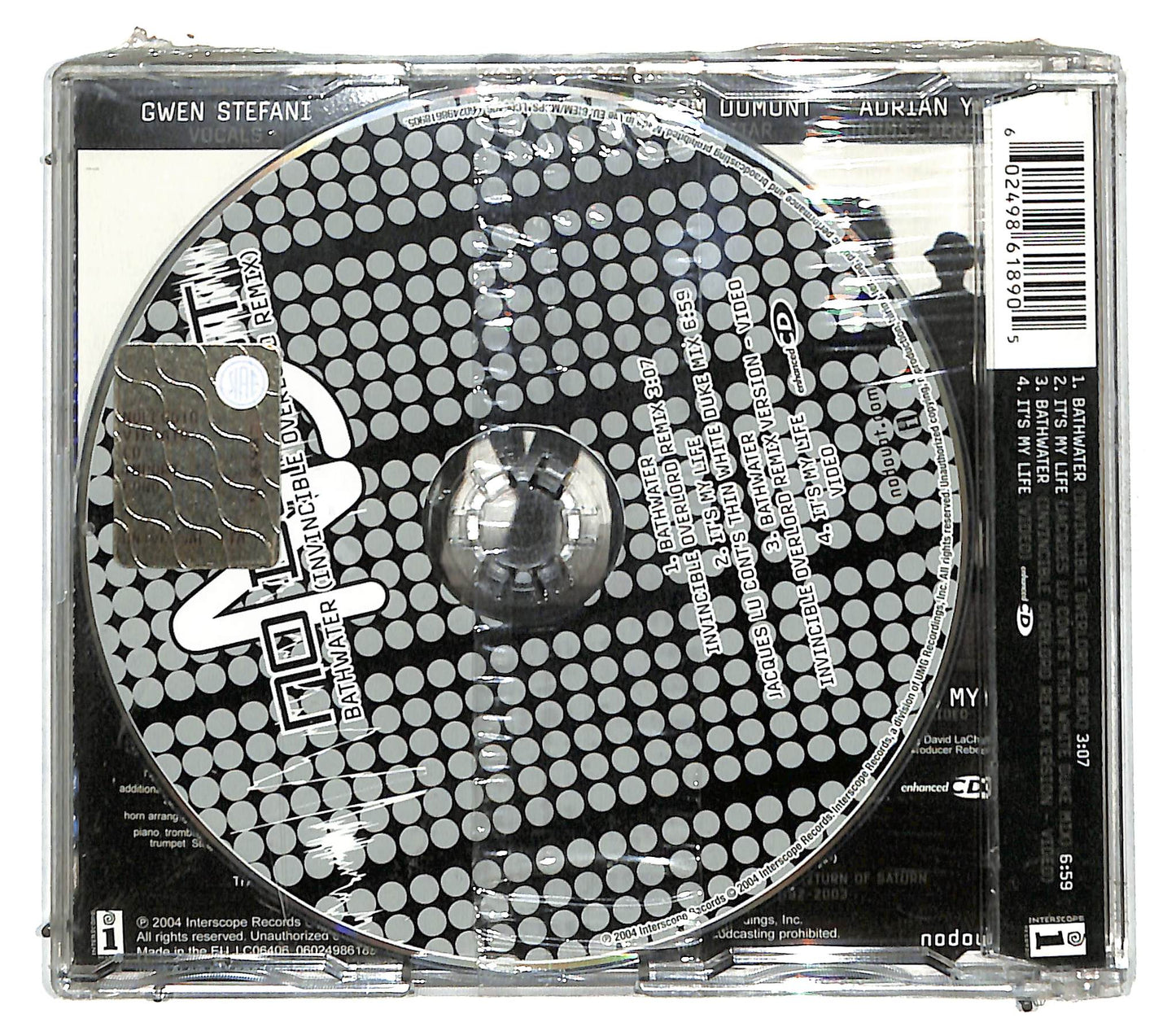 EBOND No Doubt - Bathwater (Invincible Overlord Remix) CD CD110302