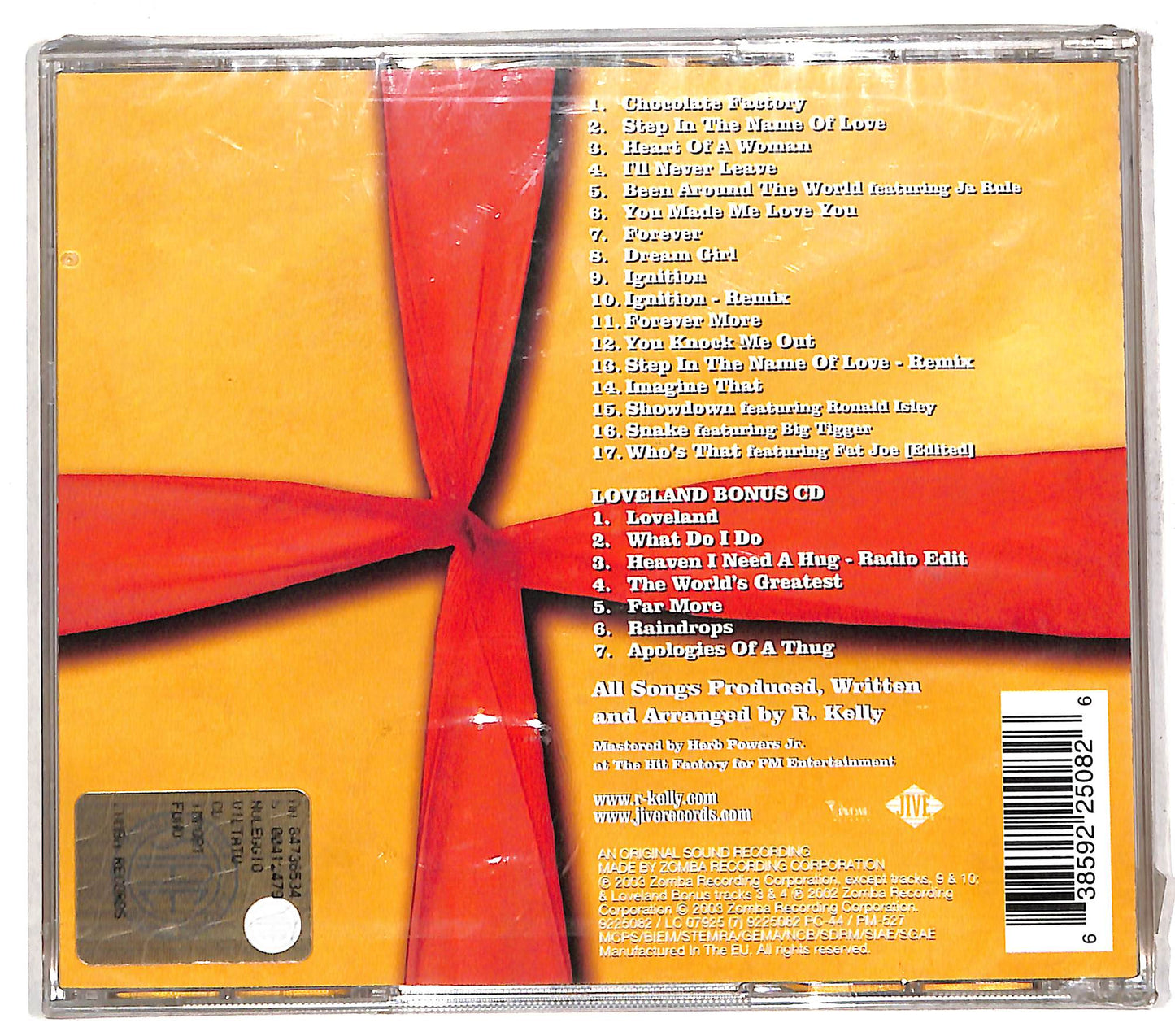 EBOND R. Kelly - Chocolate Factory CD CD110349