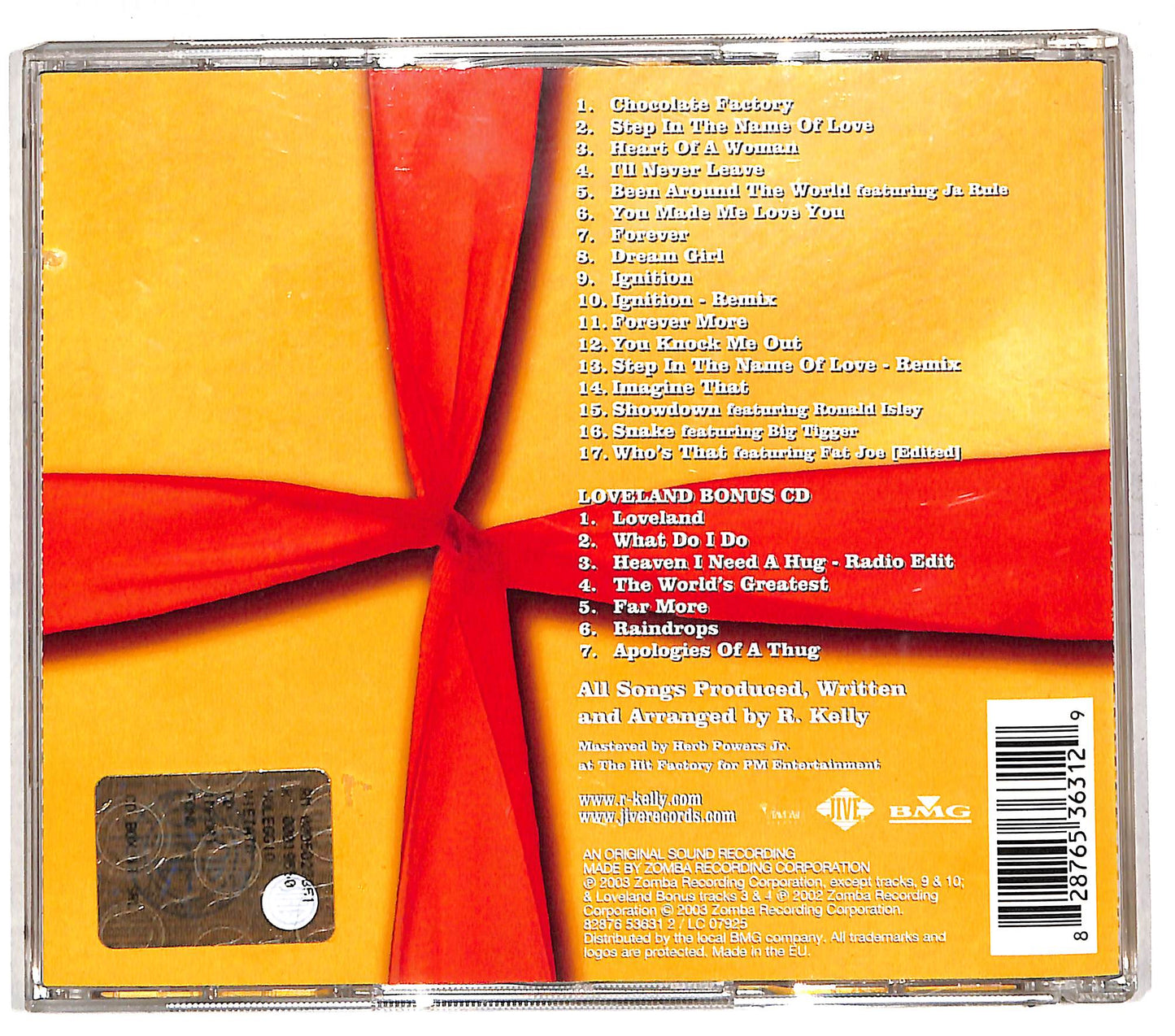 EBOND R. Kelly - Chocolate Factory CD CD110350