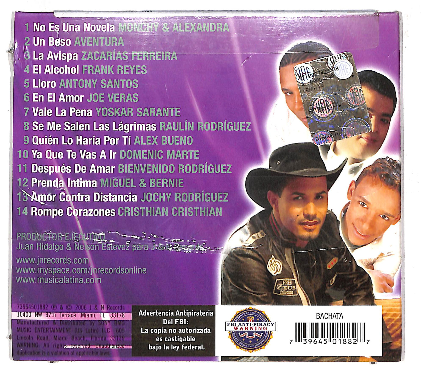 EBOND Various - Bachatahits 2007 CD CD110355