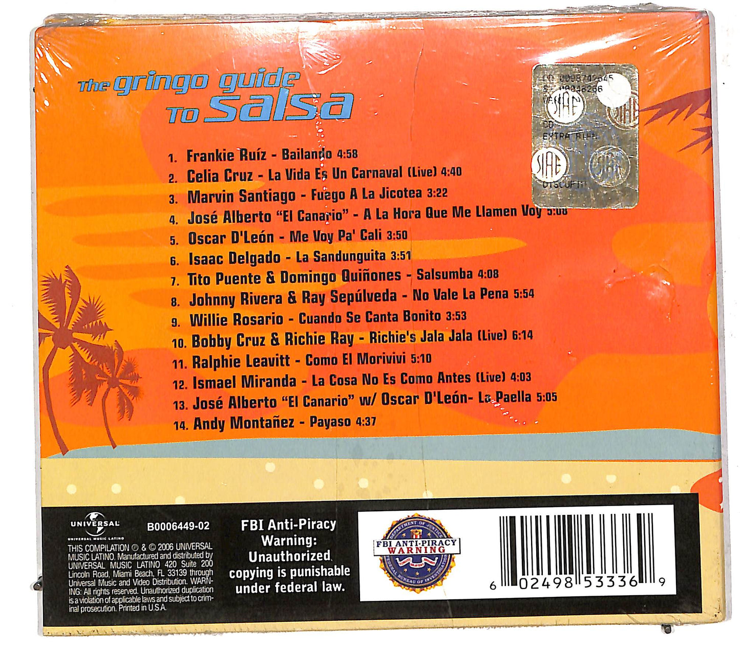 EBOND Various - The Gringo Guide To Salsa CD CD110357