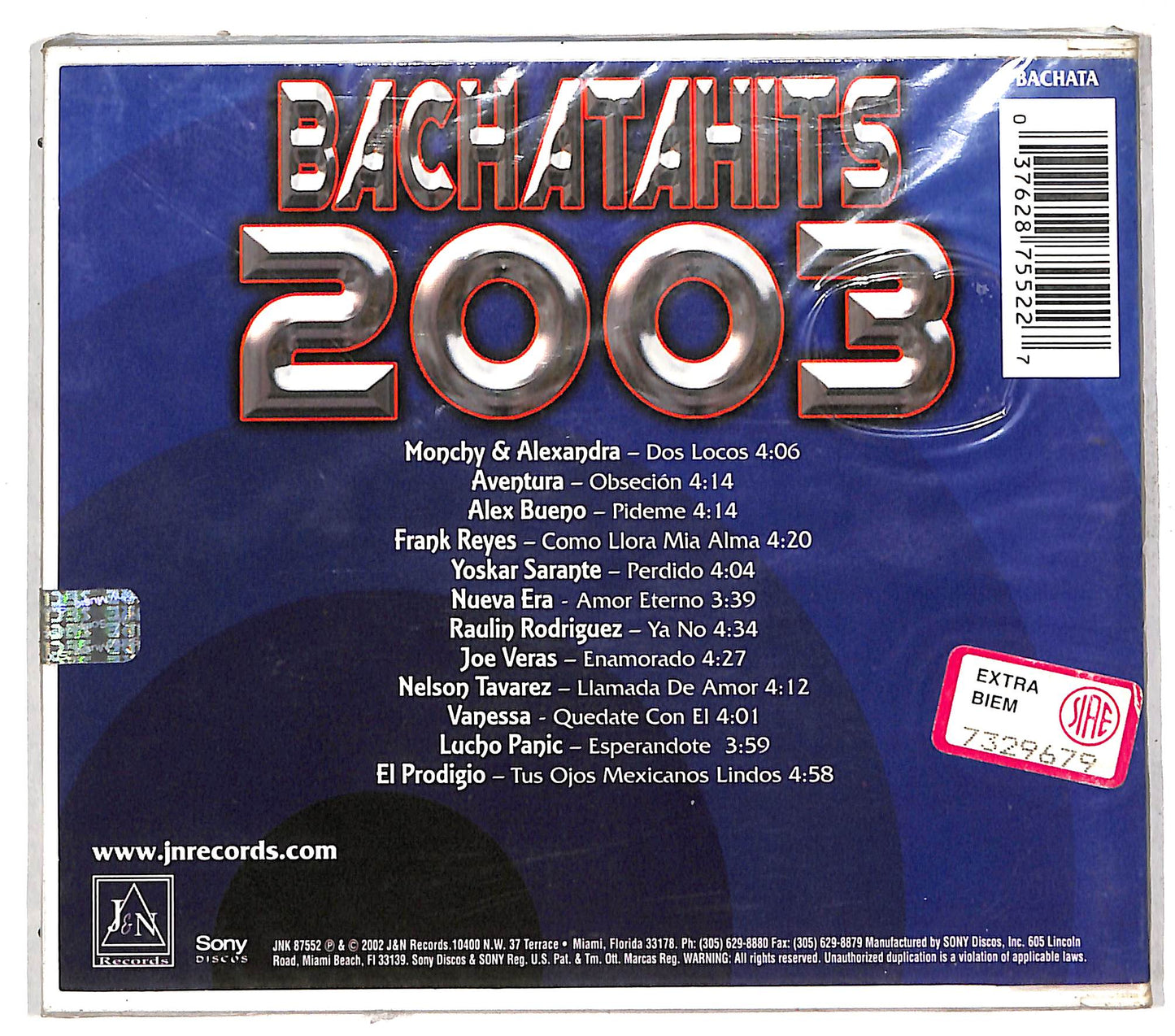 EBOND Various - Bachatahits 2003 CD CD110360