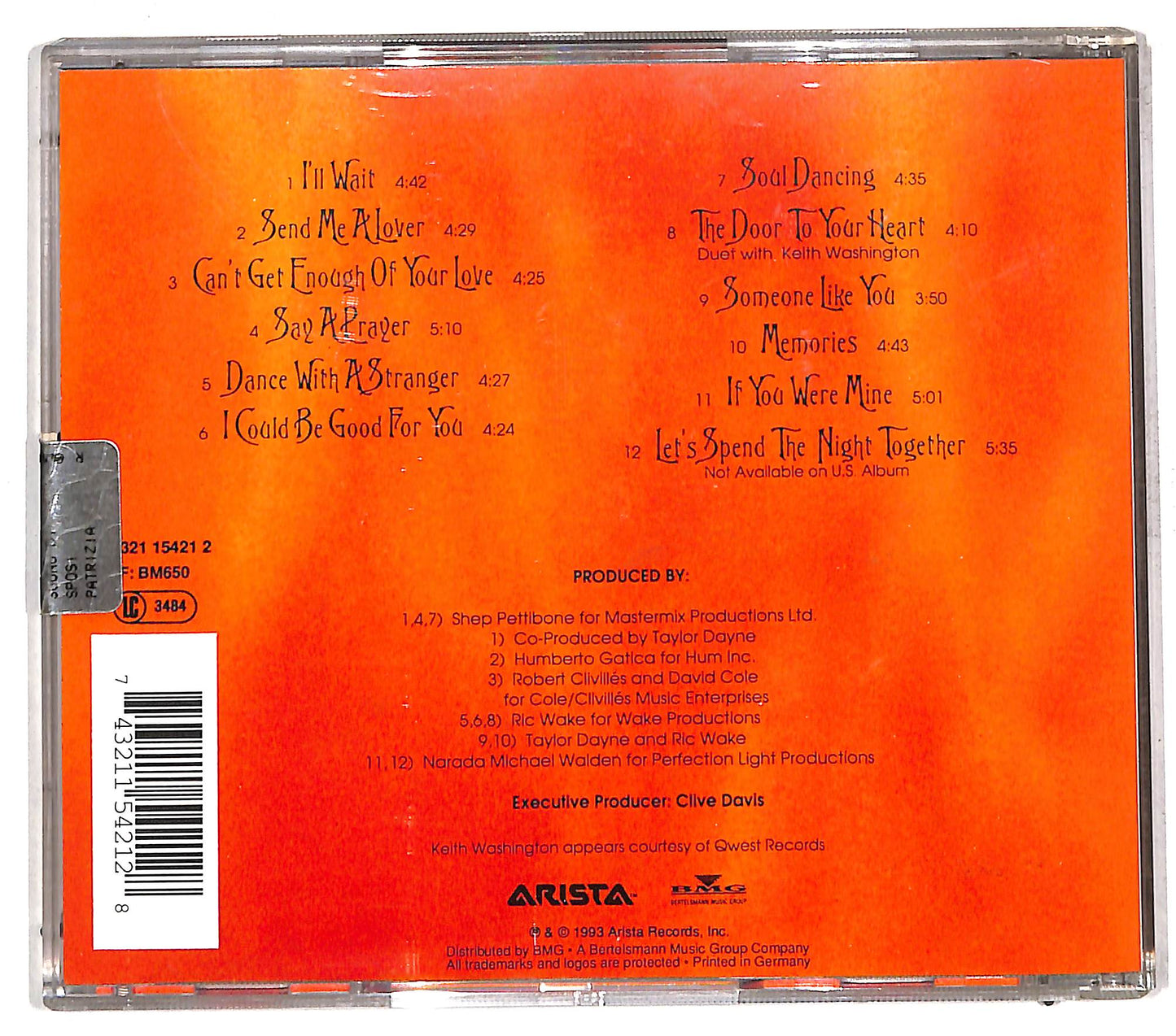 EBOND Taylor Dayne - Soul Dancing CD CD110411