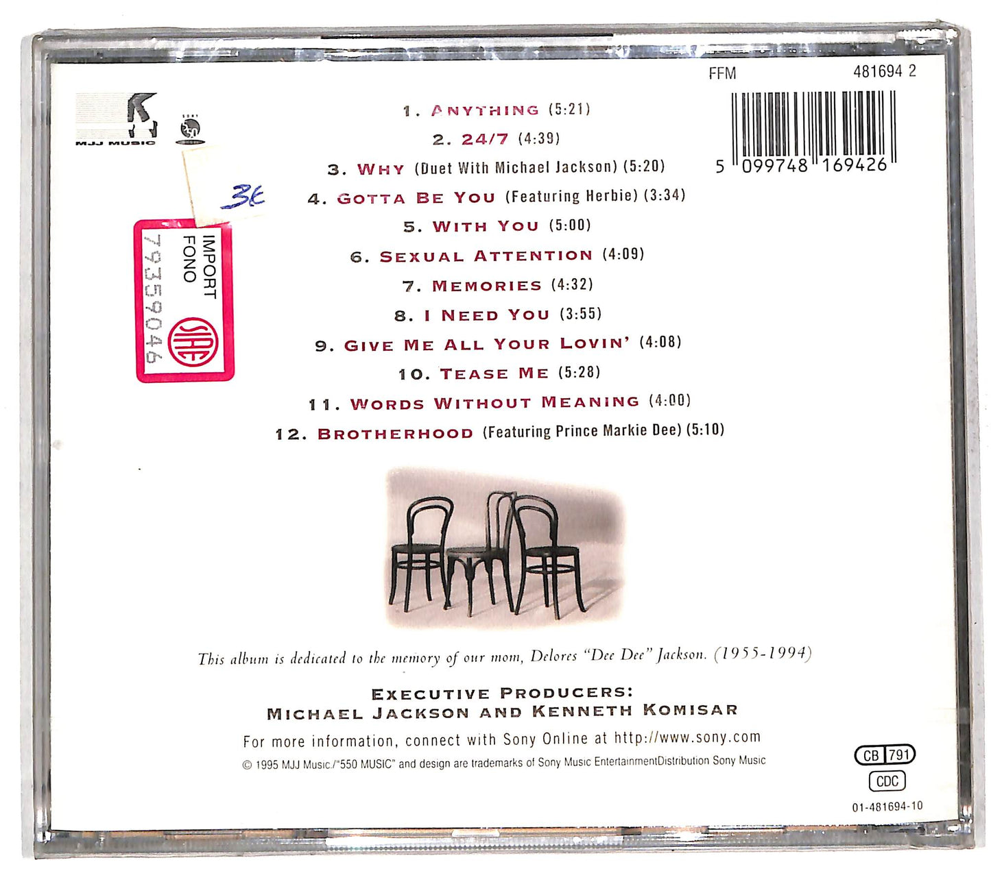 EBOND 3T-Brotherhood CD CD110418