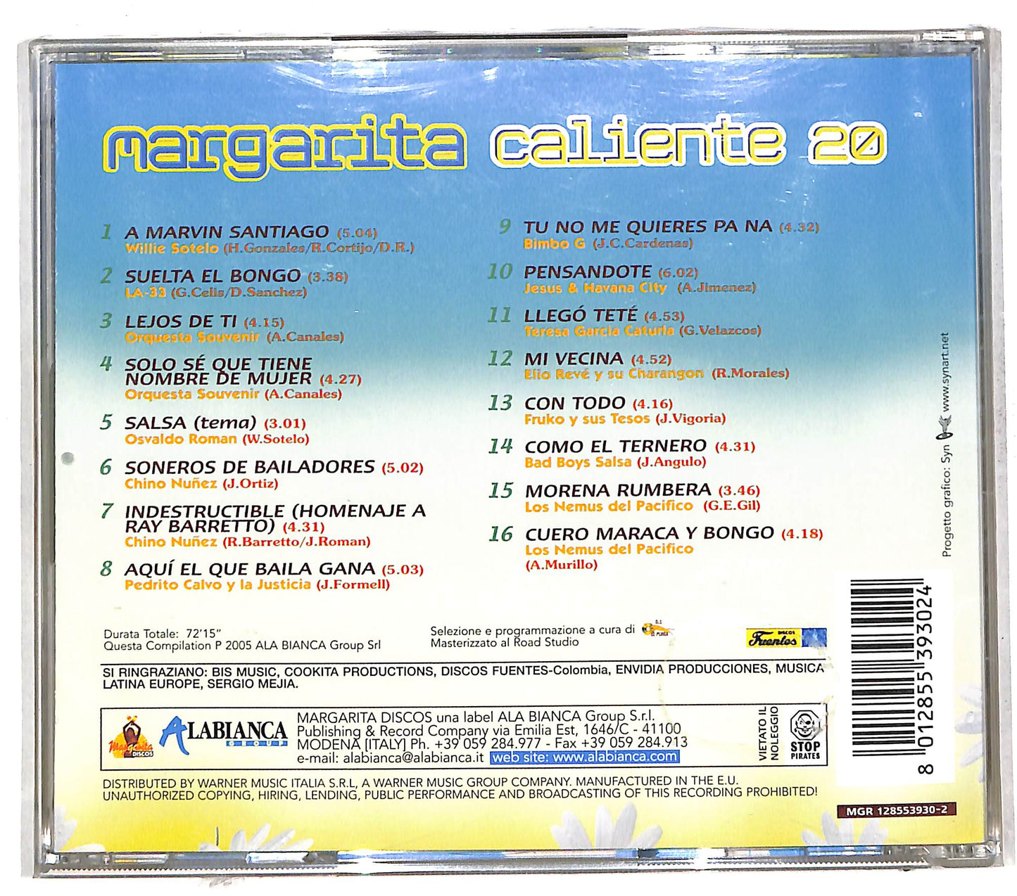 EBOND Various - Margarita Caliente 20 CD CD110422