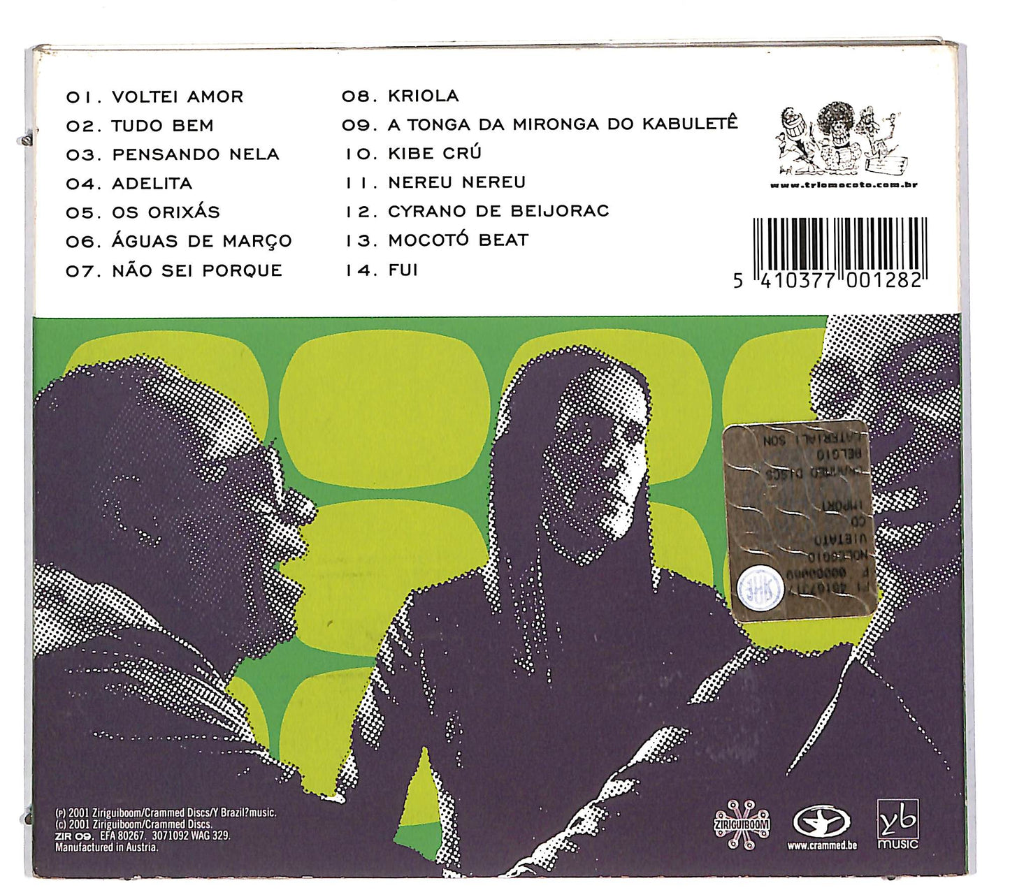 EBOND Trio Mocoto - Samba Rock CD CD110430