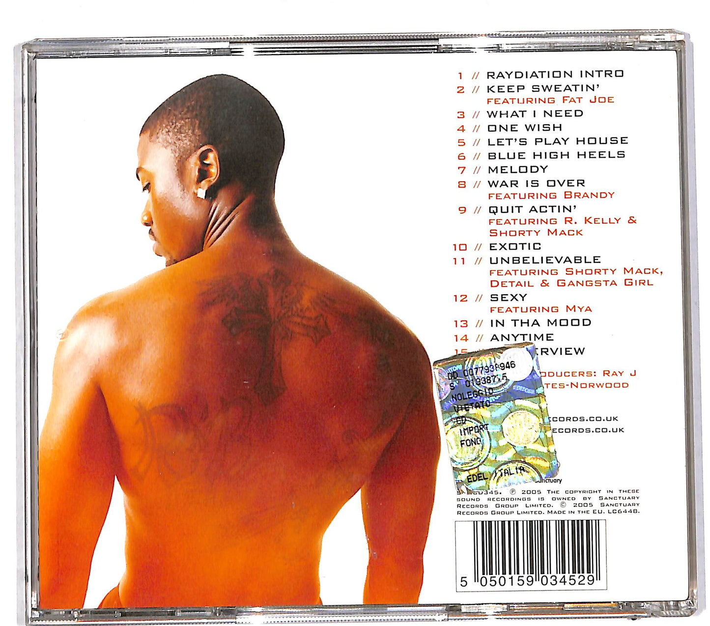 EBOND Ray J - Raydiation CD CD110433