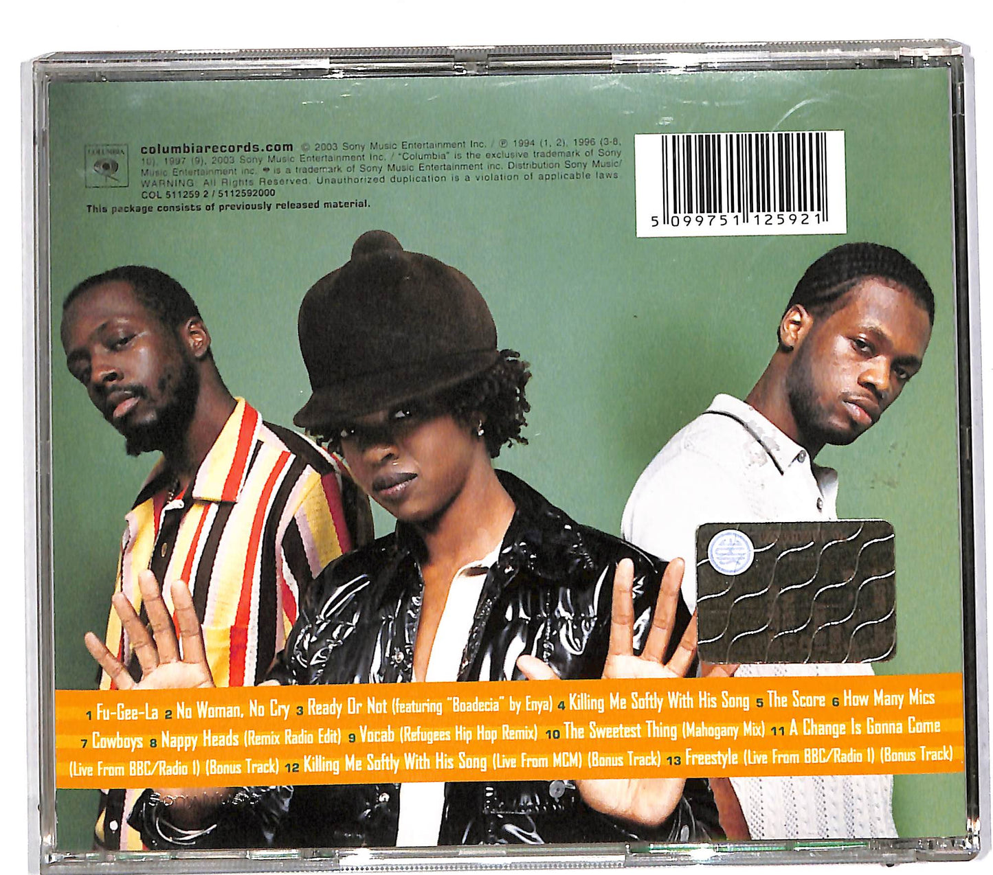 EBOND Fugees - Greatest Hits CD CD110459
