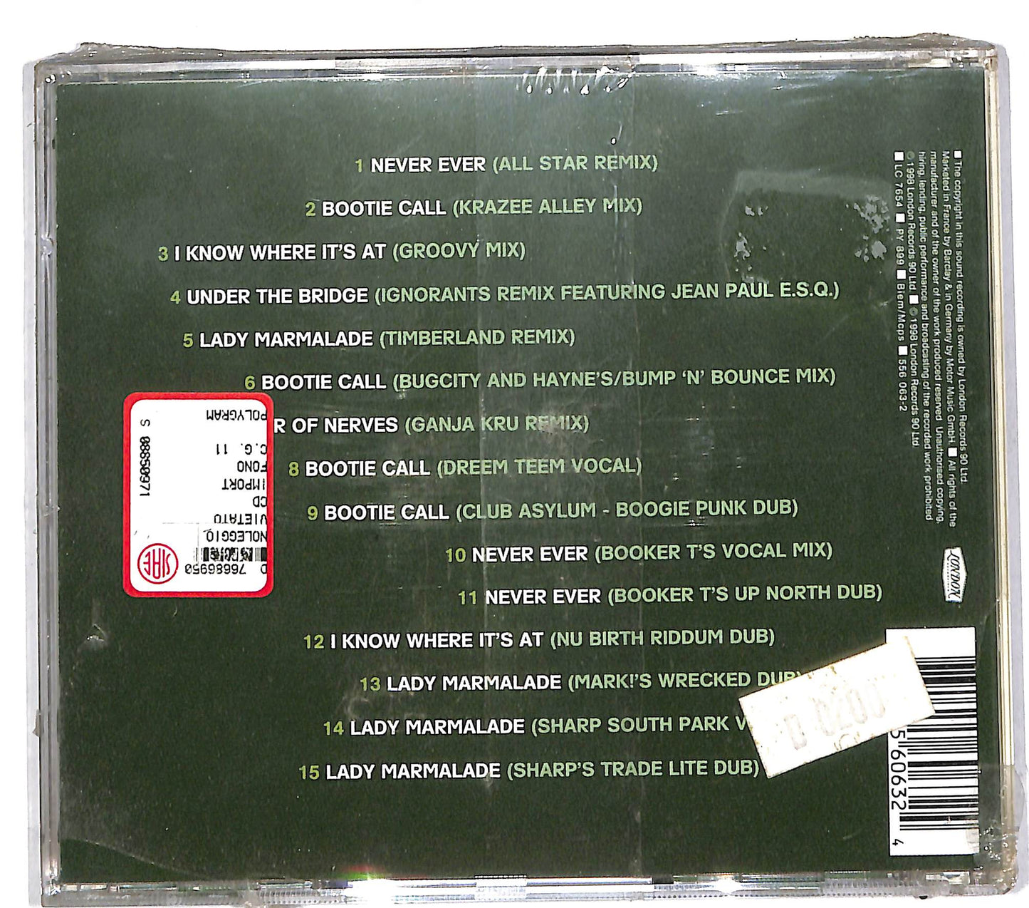 EBOND All Saints - The Remix Album CD CD110467