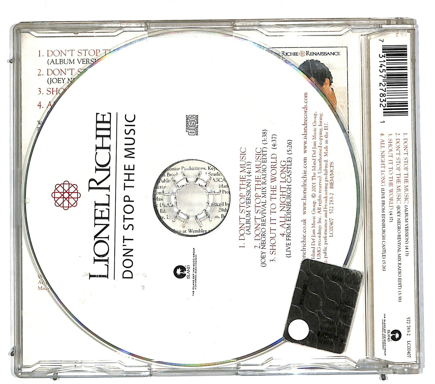 EBOND Lionel Richie - Don't Stop The Music CD CD110504