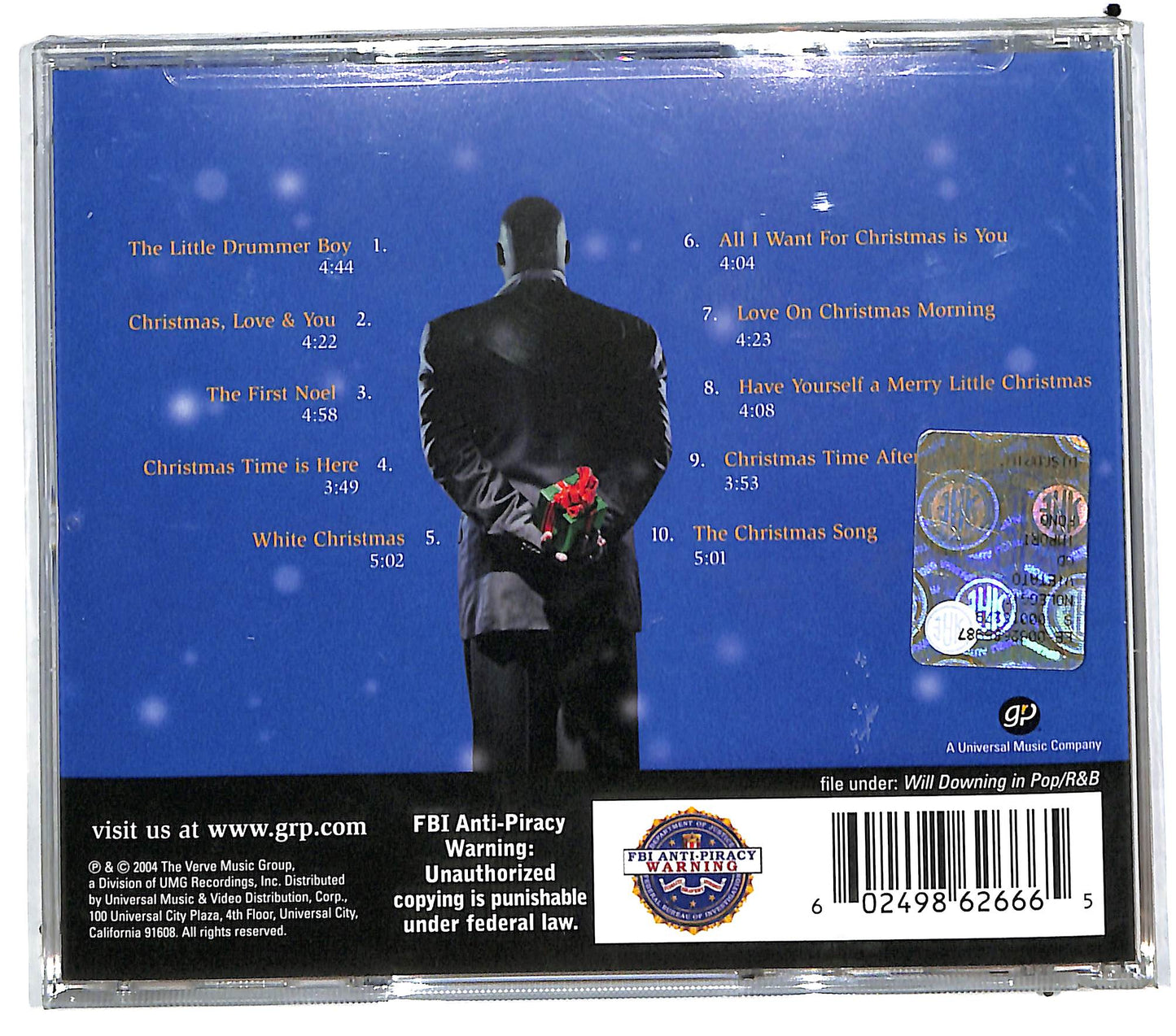 EBOND Will Downing - Christmas, Love And You CD CD110516