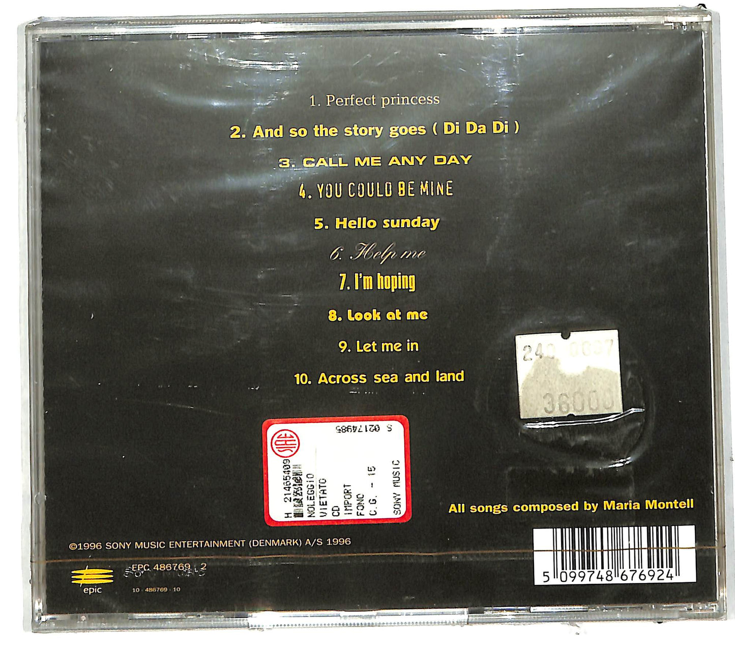 EBOND Maria Montell - And So The Story Goes... CD CD110533