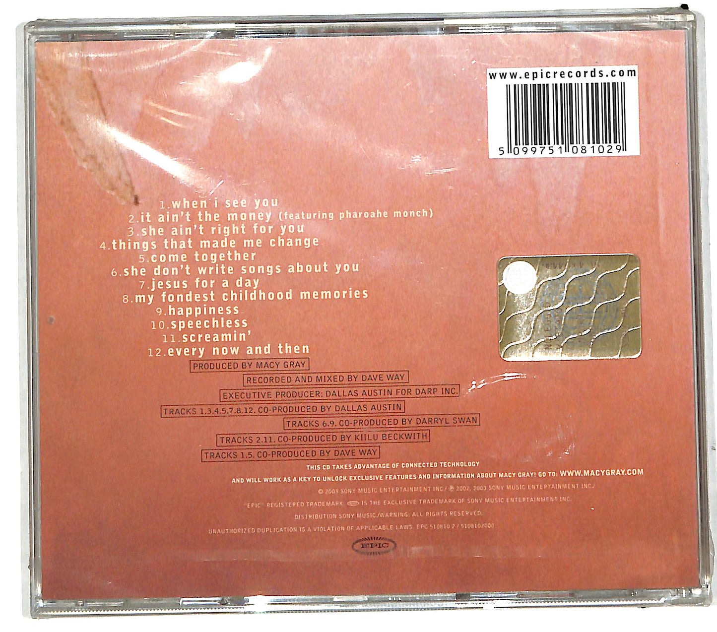 EBOND Macy Gray - The Trouble With Being Myself CD CD110538
