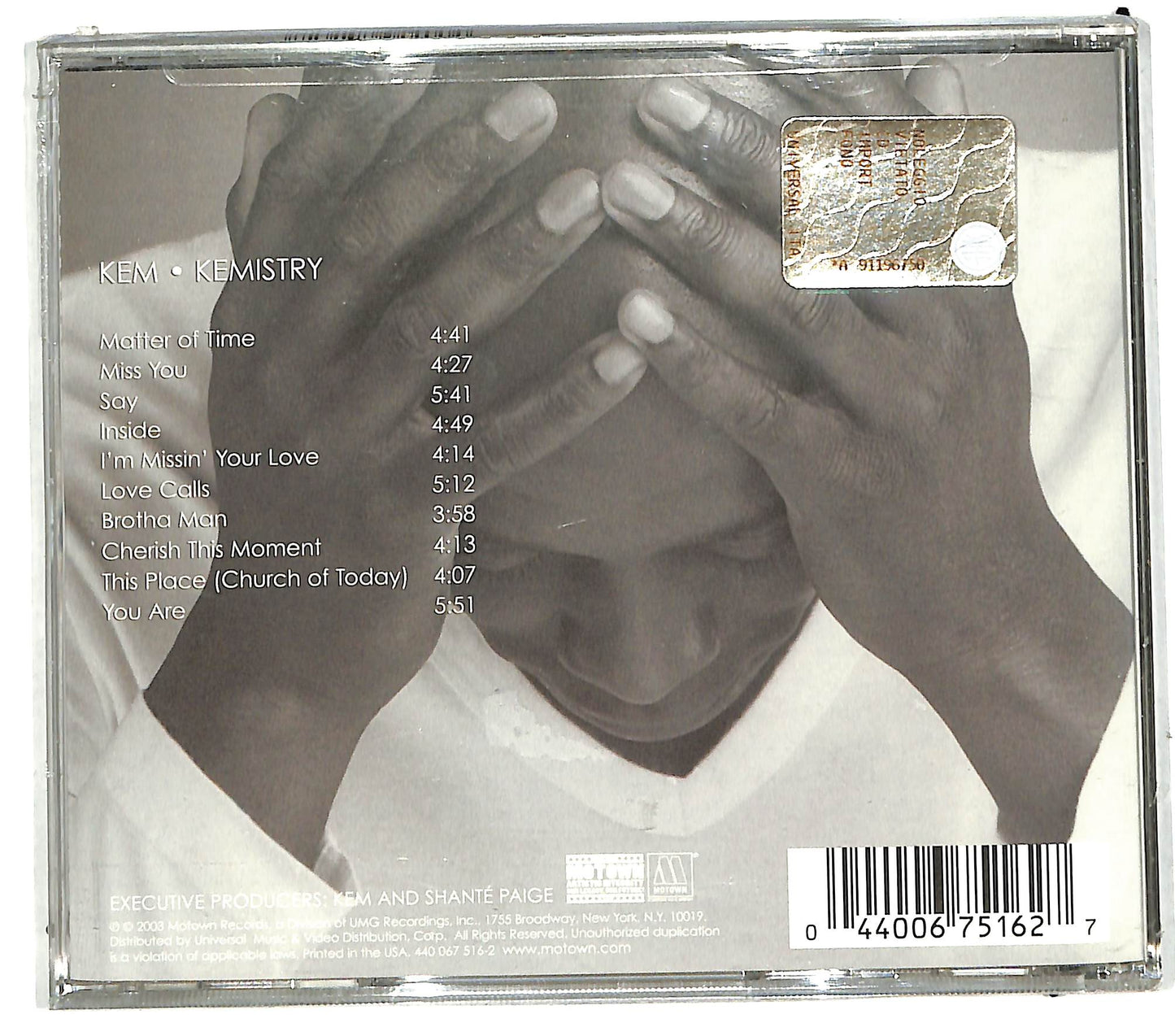 EBOND Kem - Kemistry CD CD110548