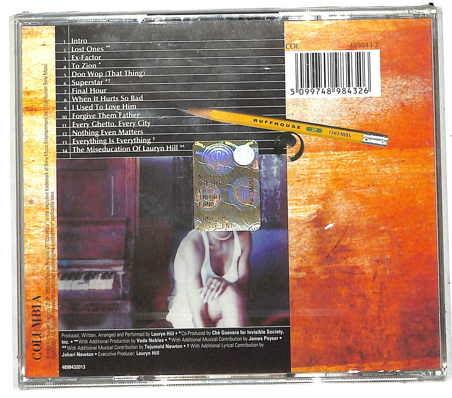 EBOND Lauryn Hill - The Miseducation Of Lauryn Hill CD CD110557