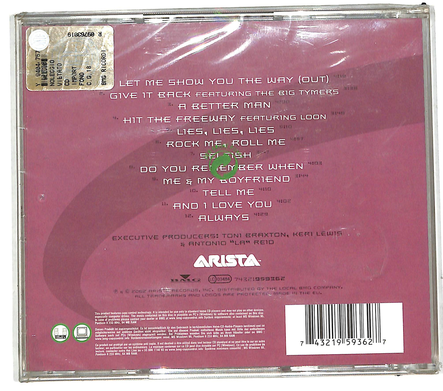 EBOND Toni Braxton - More Than A Woman CD CD110562