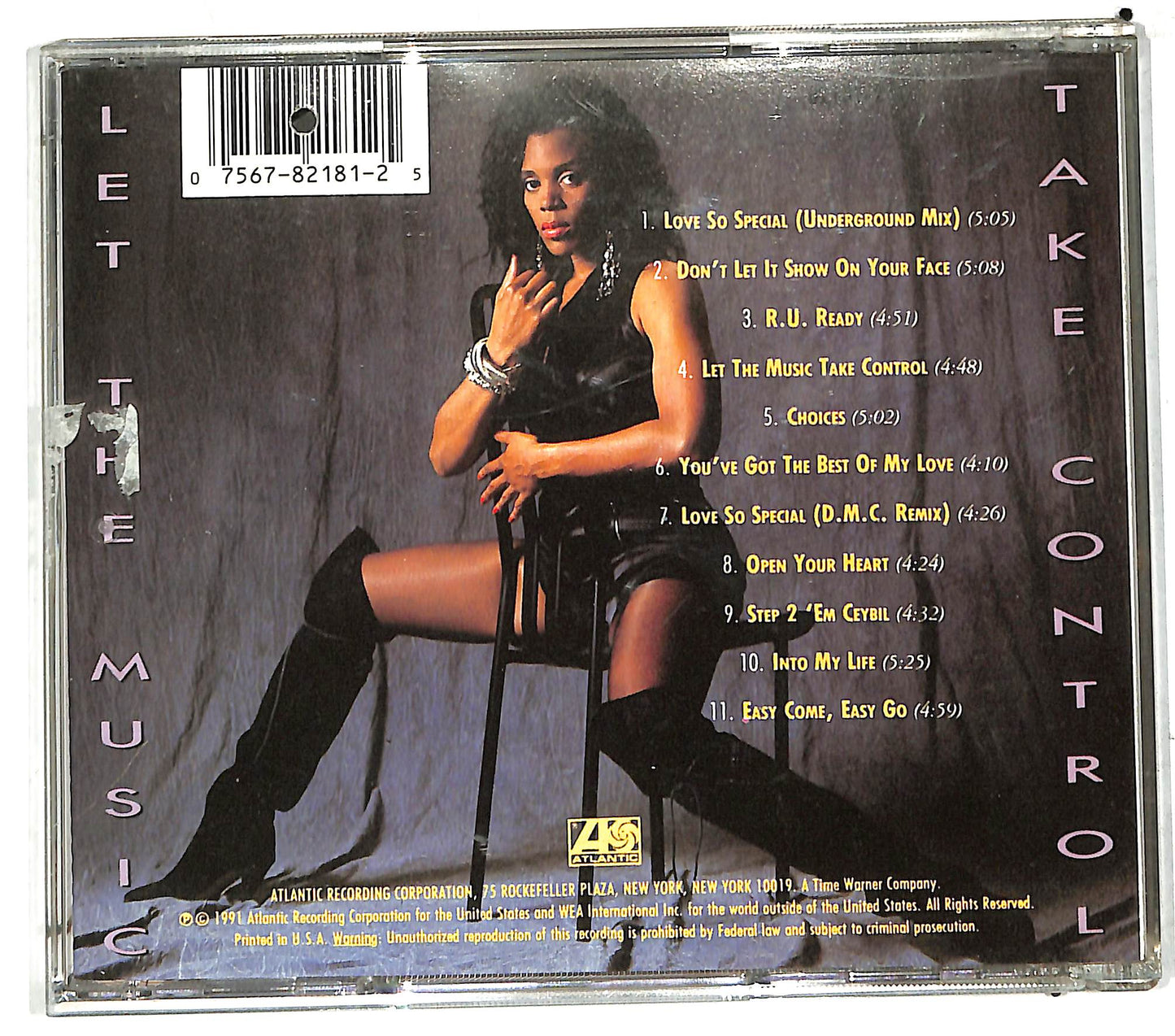EBOND Ceybil Jefferies - Let The Music Take Control CD CD110626