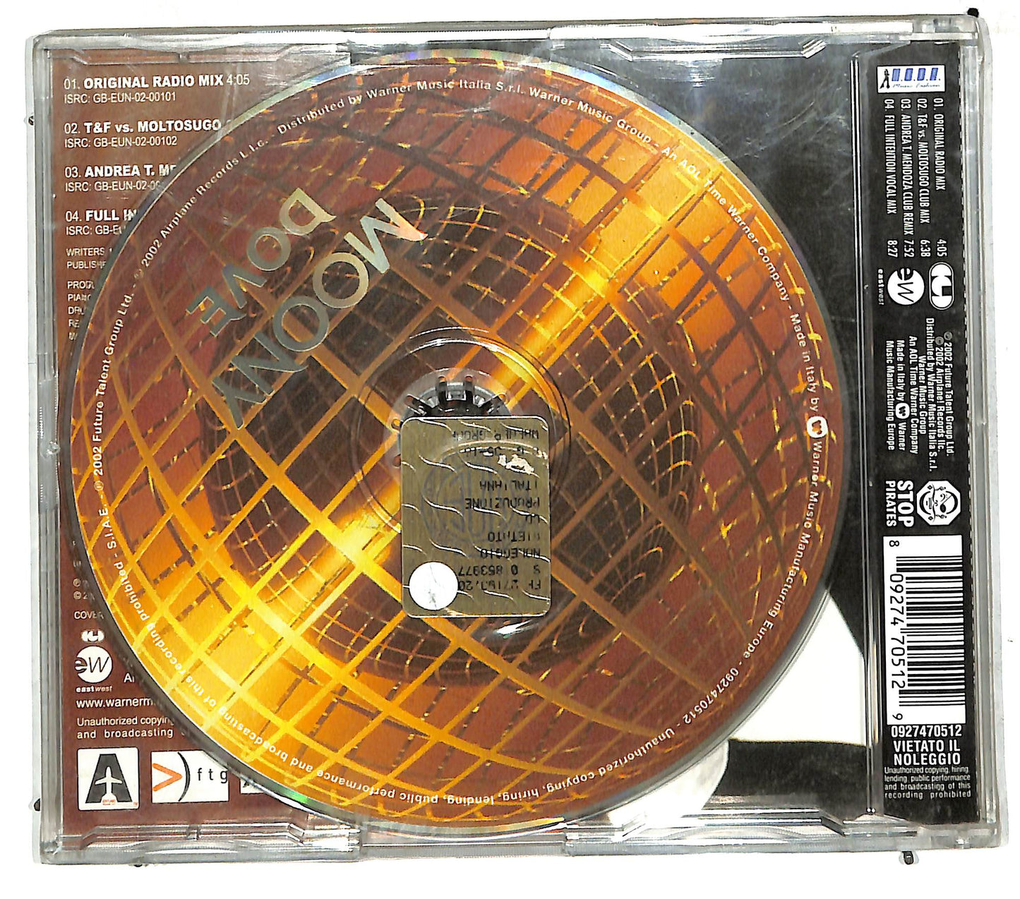 EBOND Moony - Dove CD CD110701