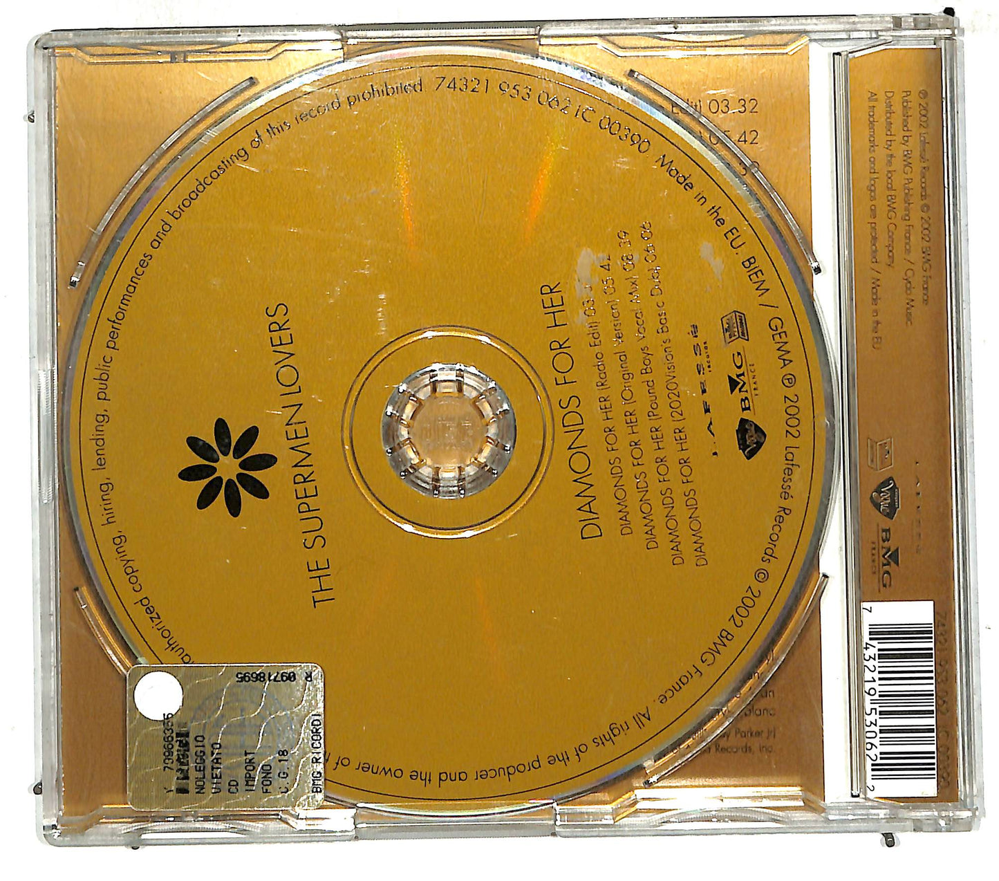 EBOND The Supermen Lovers - Diamonds For Her CD CD110723