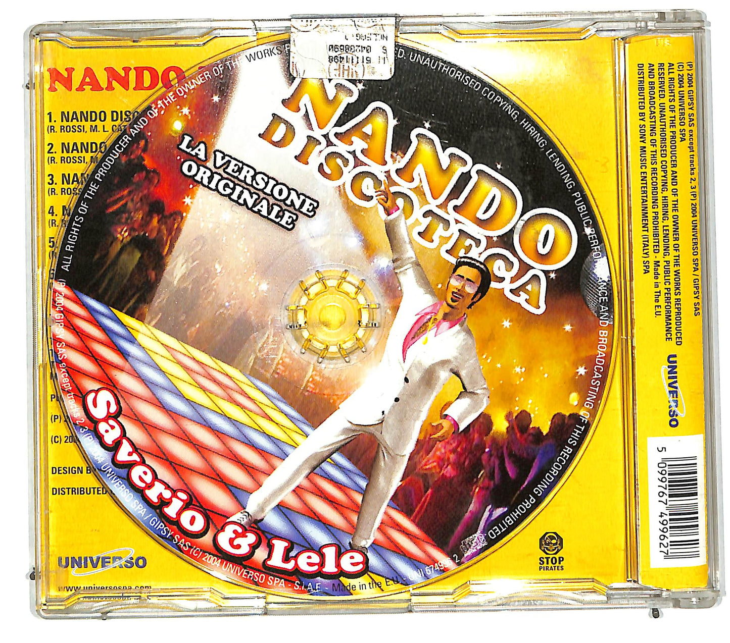 EBOND Saverio & Lele - Nando Discoteca CD CD110741