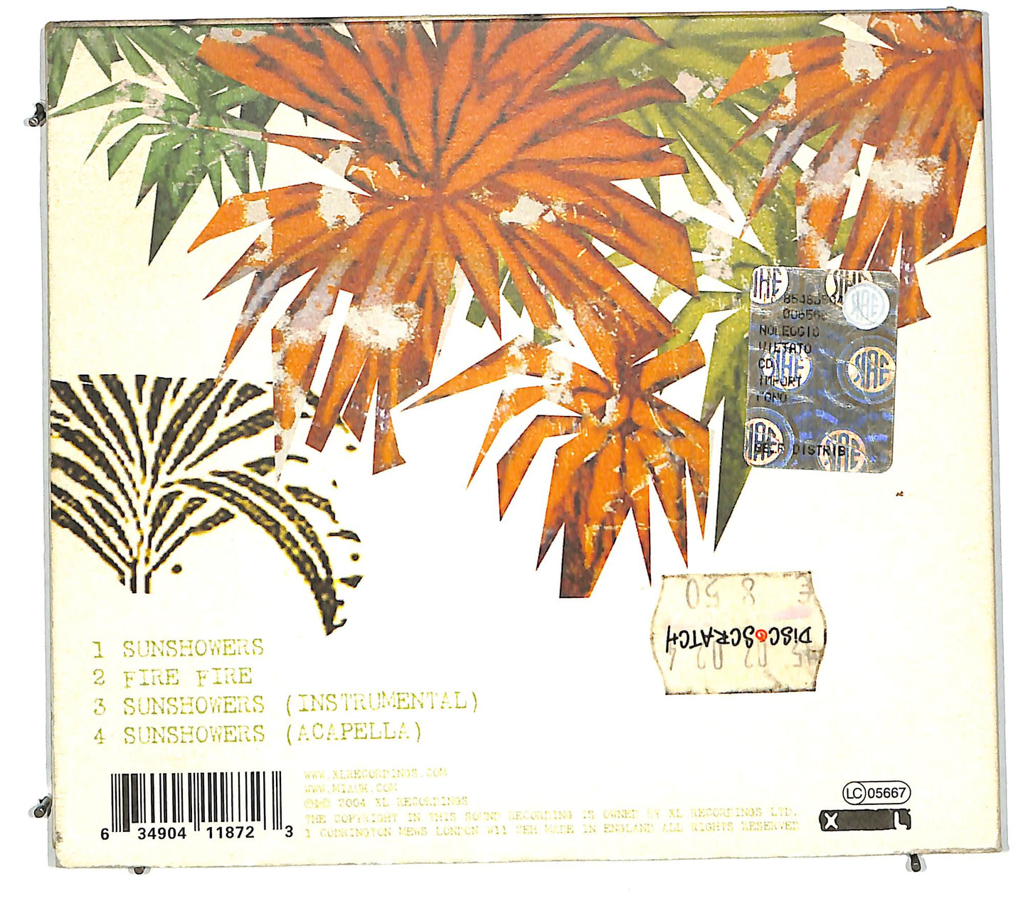 EBOND M.I.A. - Sunshowers DIGIPACK CD CD110743
