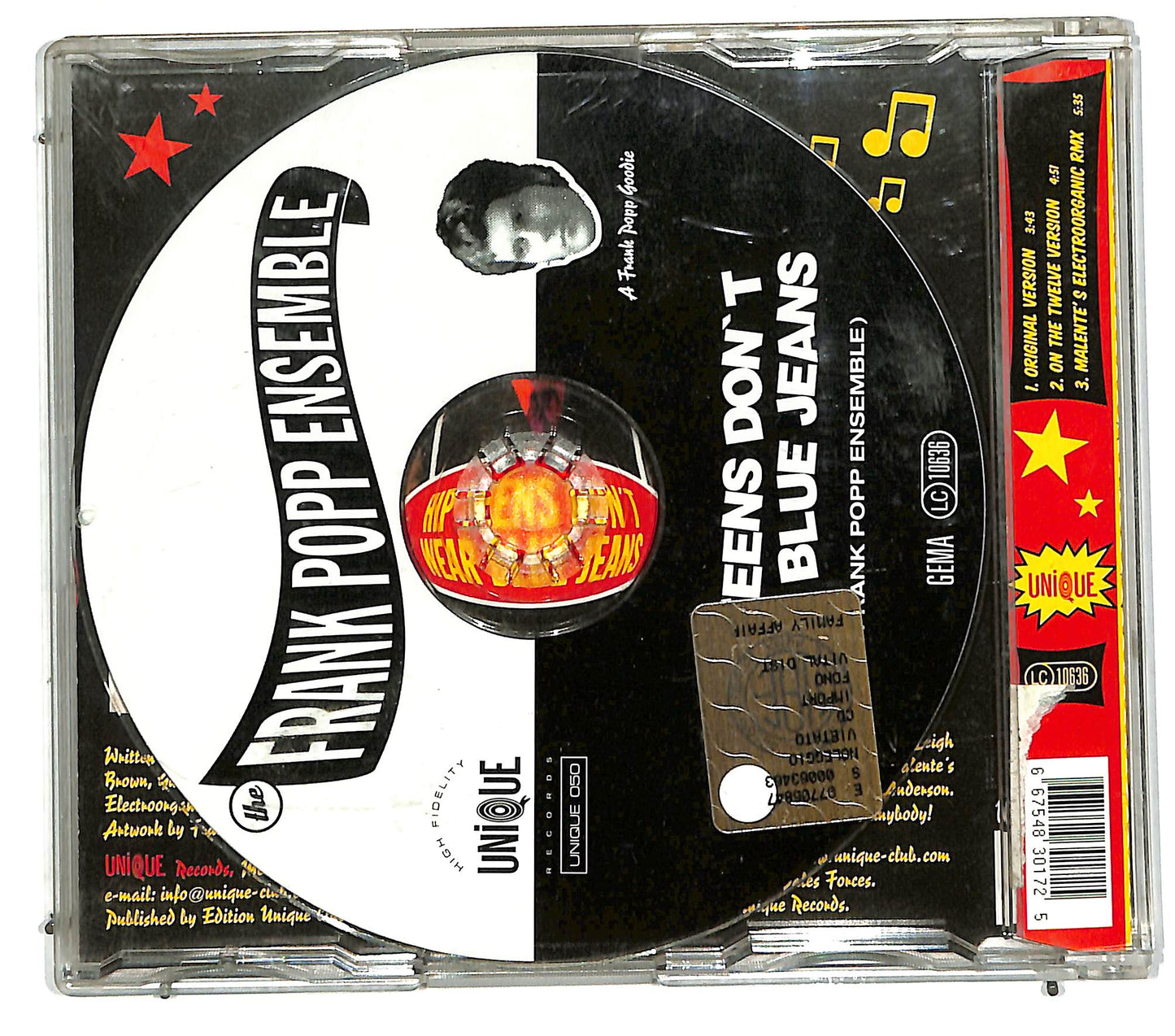 EBOND The Frank Popp Ensemble - Hip Teens Don't Wear Blue Jeans CD CD110749