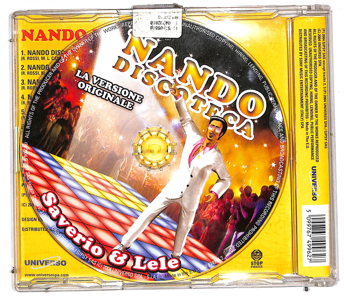 EBOND Saverio & Lele - Nando Discoteca CD CD110805