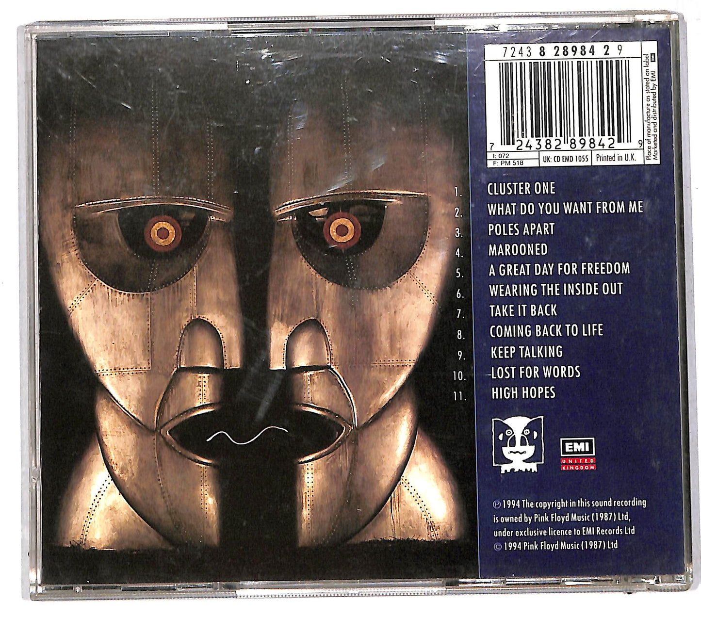 EBOND Pink Floyd - The Division Bell CD CD110835