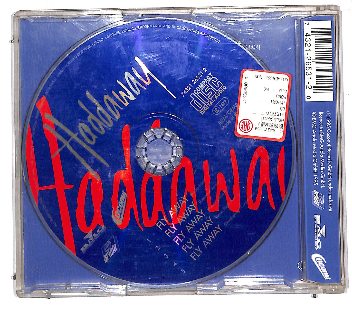 EBOND Haddaway - Fly Away CD CD110845