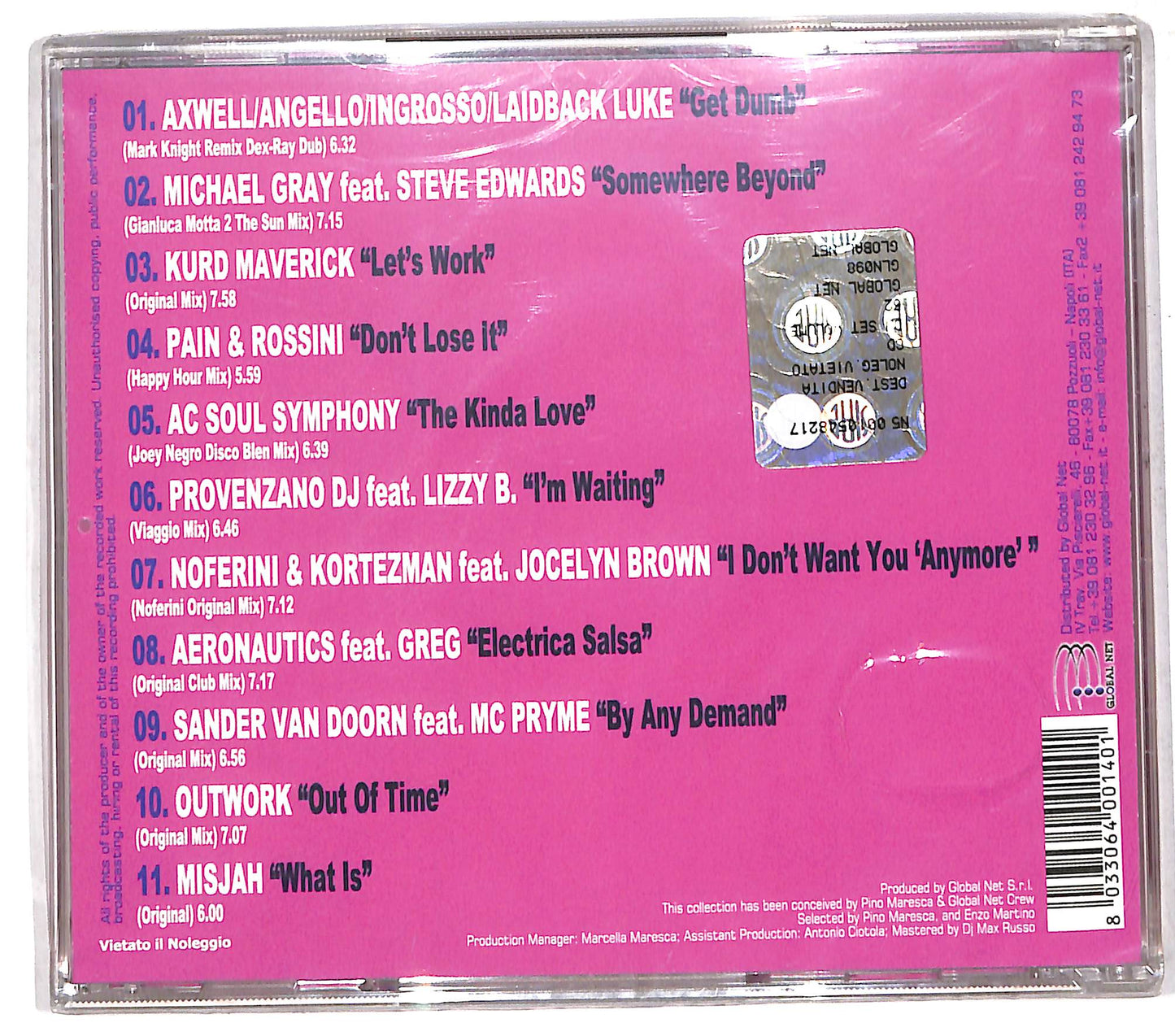EBOND Various - DJ Set Volume 52 CD CD110865