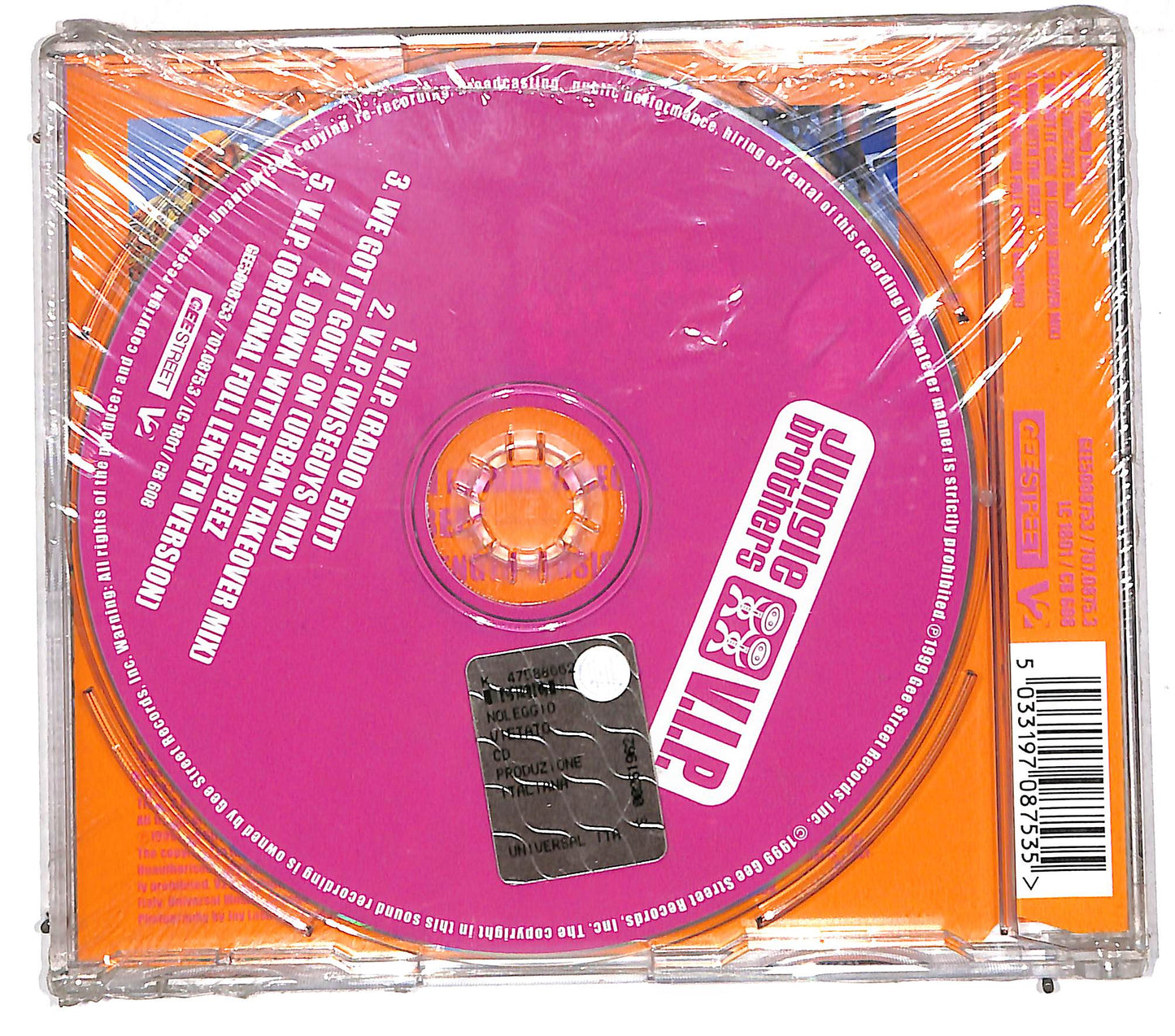 EBOND Jungle Brothers - V.I.P. CD CD110909