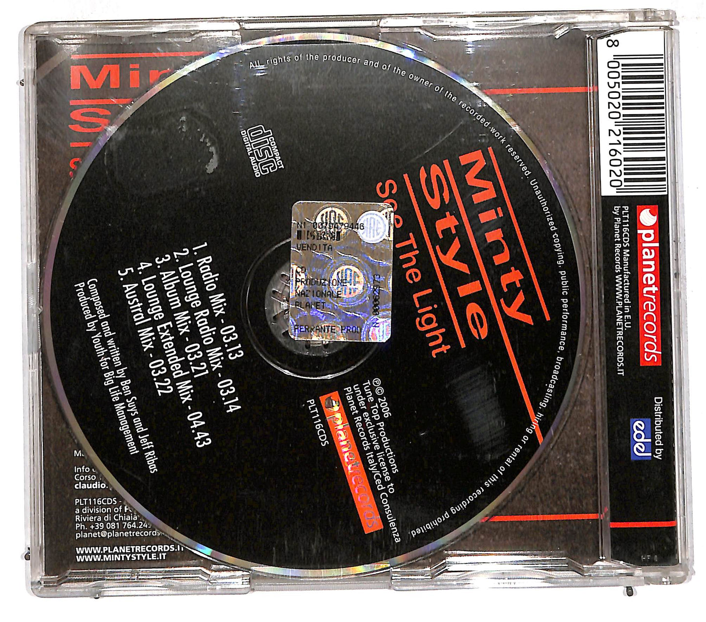 EBOND Minty Style - See The Light CD CD110918