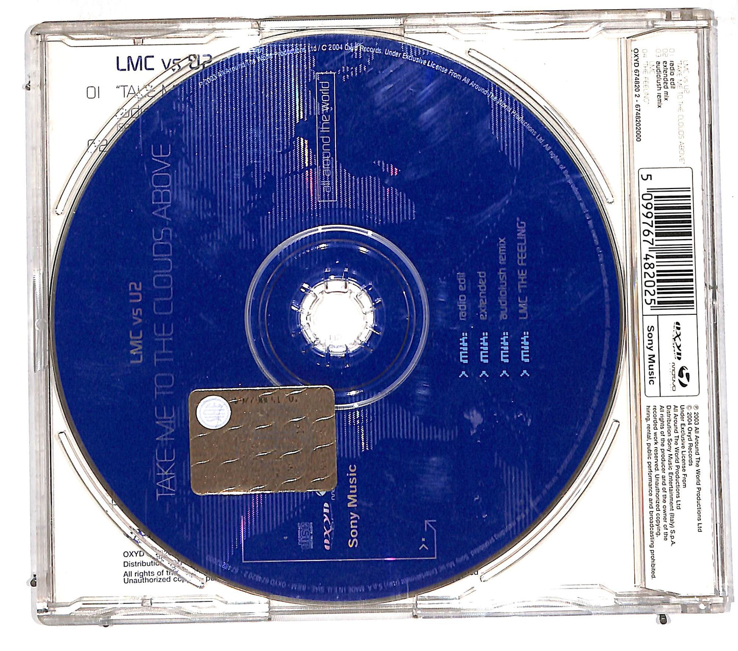 EBOND LMC vs U2 - Take Me To The Clouds Above CD CD110927